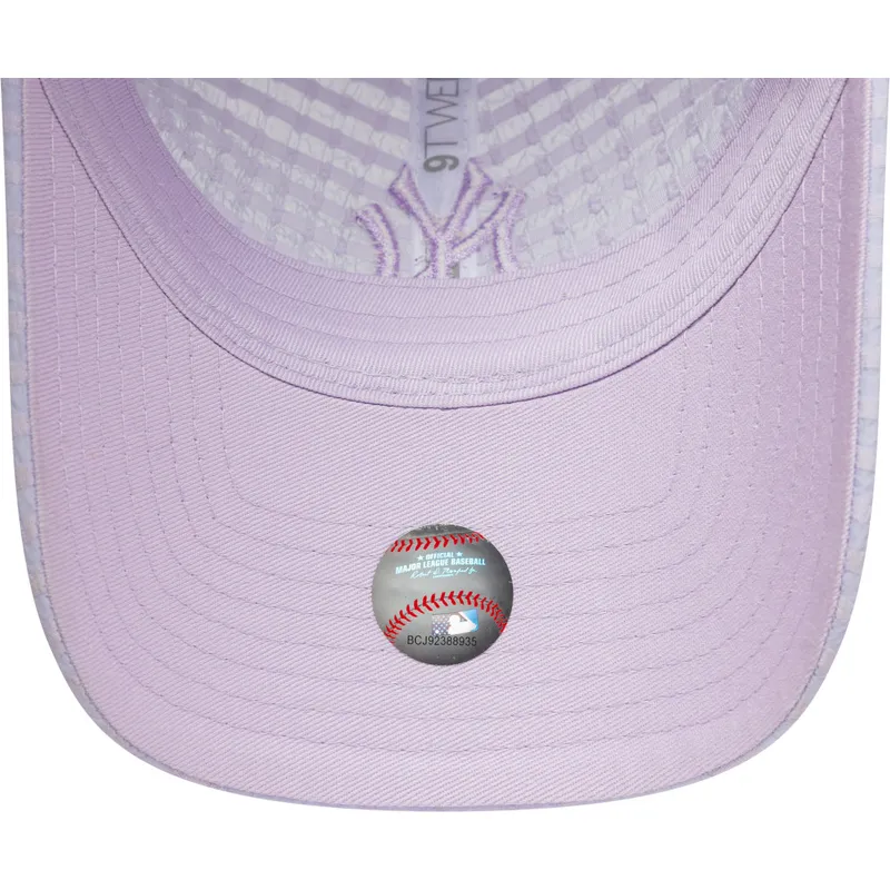mutsid-kumer-violetne-reguleeritav-9twenty-seersucker-new-york-yankees-mlb-new-era