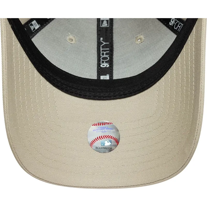 cap-kumer-beige-adjustable-strap-9forty-league-essential-los-angeles-dodgers-mlb-new-era