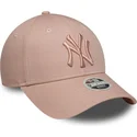 cap-kumer-pink-adjustable-strap-9forty-league-essential-new-york-yankees-mlb-new-era