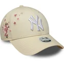 mutsid-kumer-beez-reguleeritav-9forty-floral-icon-side-new-york-yankees-mlb-new-era