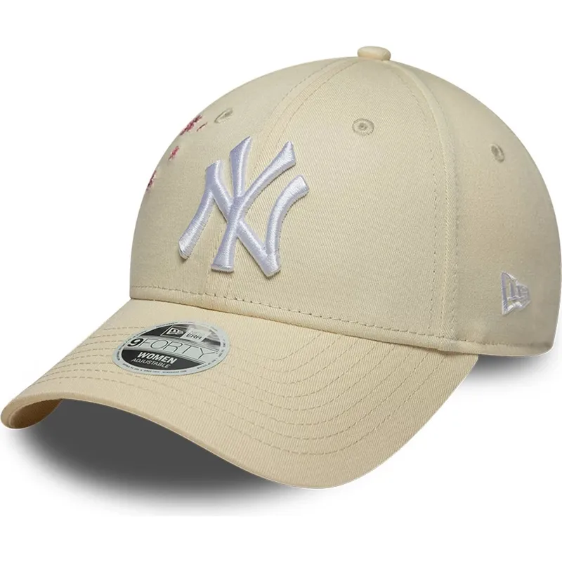 mutsid-kumer-beez-reguleeritav-9forty-floral-icon-side-new-york-yankees-mlb-new-era