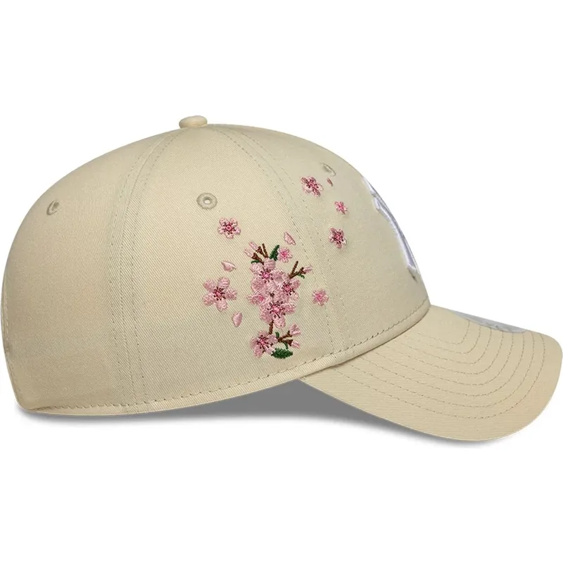 mutsid-kumer-beez-reguleeritav-9forty-floral-icon-side-new-york-yankees-mlb-new-era