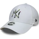 mutsid-kumer-valge-reguleeritav-9forty-floral-infill-new-york-yankees-mlb-new-era