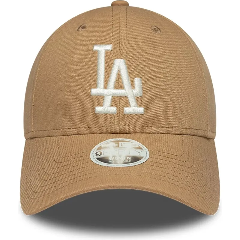 cap-kumer-brown-adjustable-strap-9forty-linen-los-angeles-dodgers-mlb-new-era
