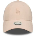 cap-kumer-pink-adjustable-strap-9forty-mini-cord-los-angeles-dodgers-mlb-new-era