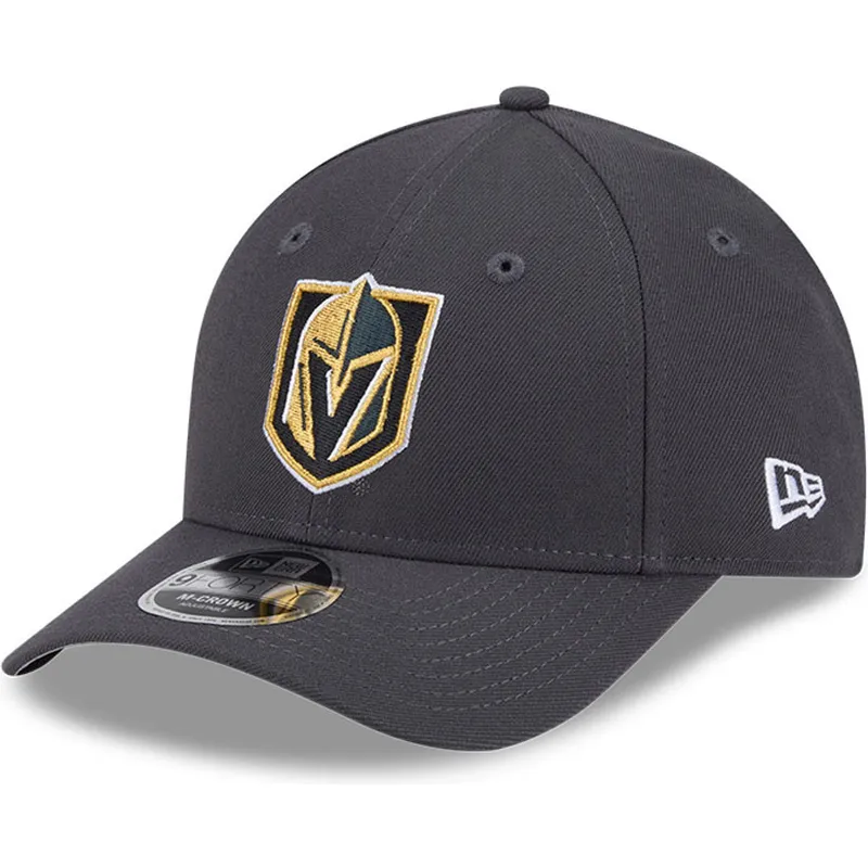 new-era-curved-brim-9forty-m-crown-vegas-golden-knights-nhl-grey-snapback-cap