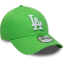 mutsid-kumer-roheline-reguleeritav-rihm-claro-9forty-league-essential-los-angeles-dodgers-mlb-new-era