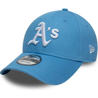 Mütsid kumer sinine reguleeritav 9FORTY League Essential Oakland Athletics MLB New Era