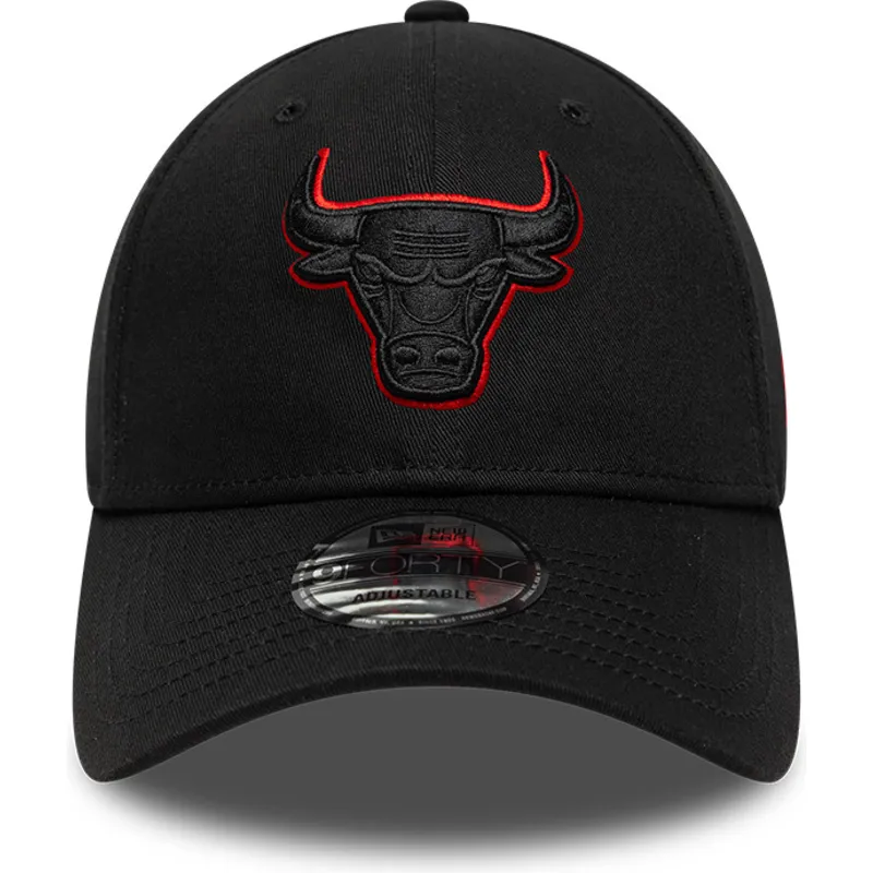 mutsid-kumer-must-reguleeritav-9forty-team-outline-chicago-bulls-nba-new-era