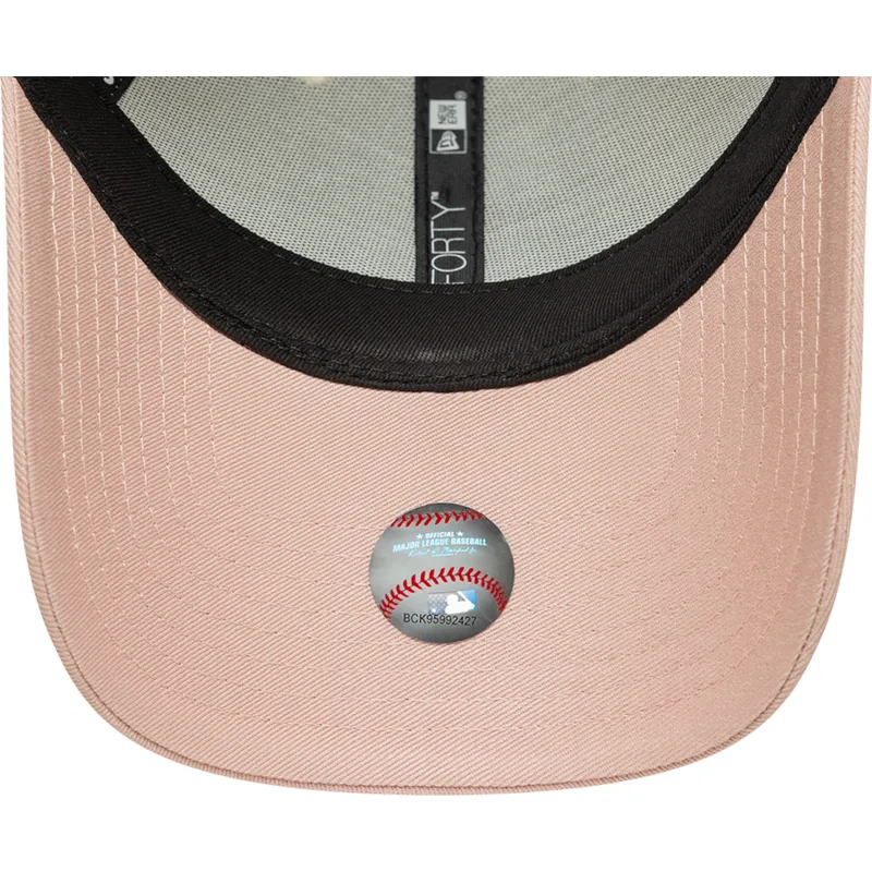 mutsid-kumer-beez-reguleeritav-rosa-rosa-9forty-world-series-patch-los-angeles-dodgers-mlb-new-era