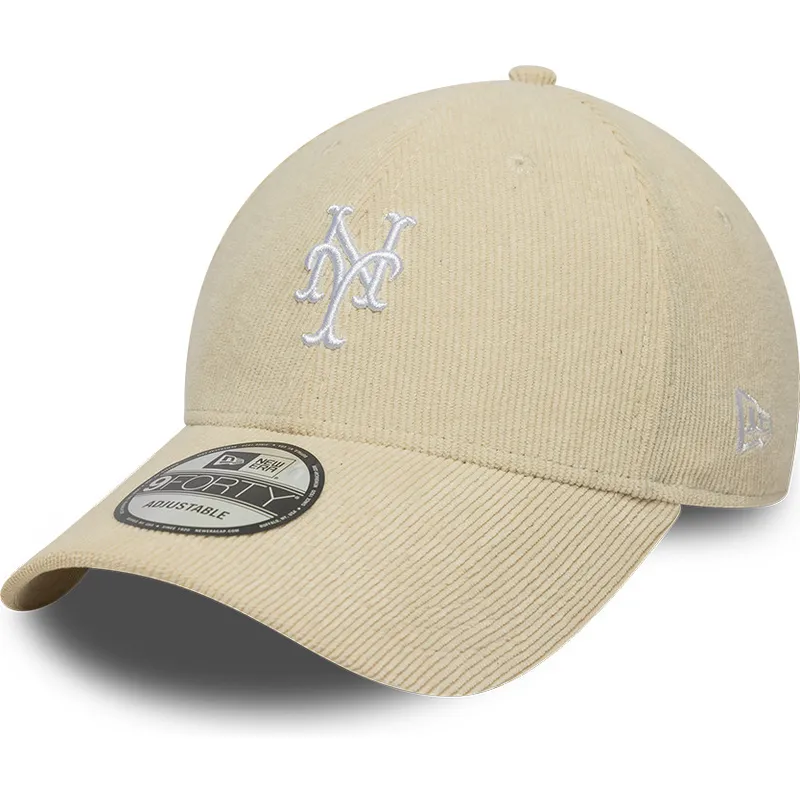 cap-kumer-beige-adjustable-strap-9forty-soft-cord-new-york-mets-mlb-new-era