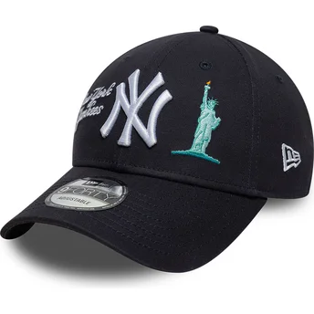 Mütsid kumer meresinine reguleeritav 9FORTY City Icon New York Yankees MLB New Era
