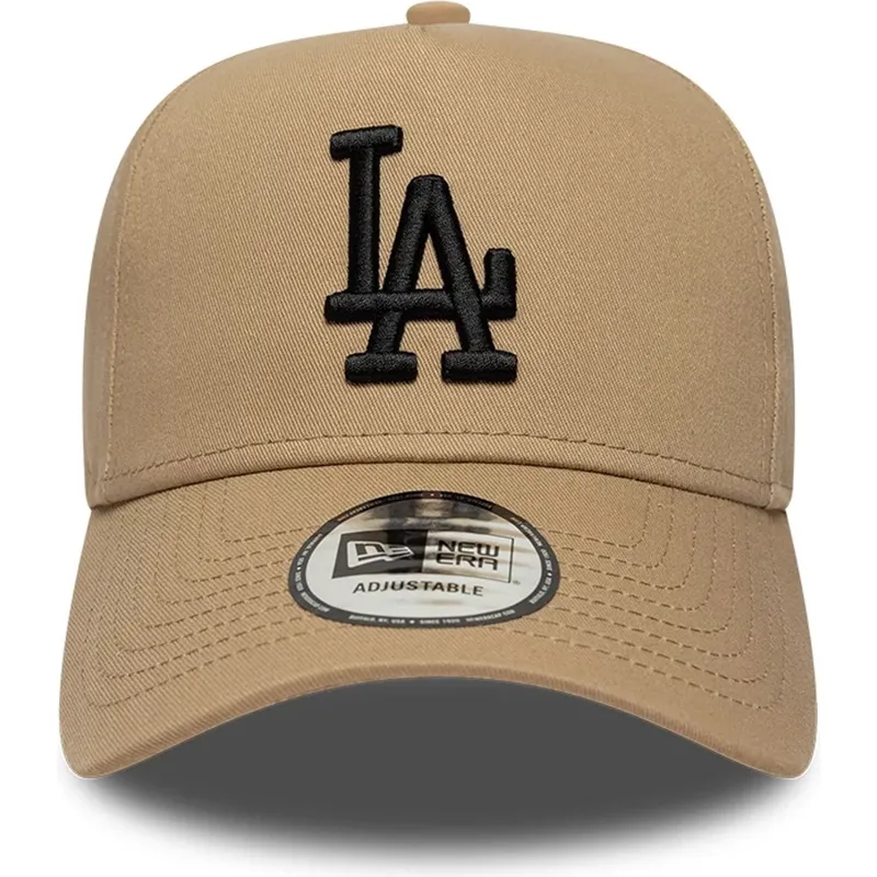 mutsid-kumer-pruun-snapback-e-frame-league-essential-los-angeles-dodgers-mlb-new-era