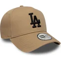 mutsid-kumer-pruun-snapback-e-frame-league-essential-los-angeles-dodgers-mlb-new-era