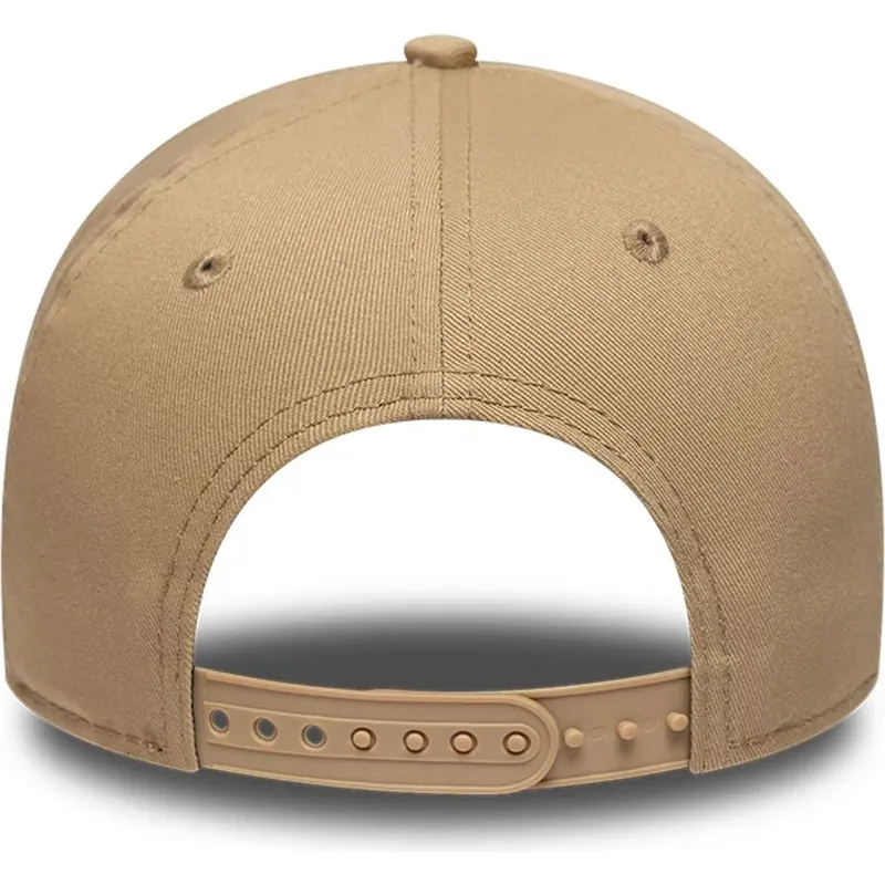 cap-kumer-brown-snapback-negro-e-frame-league-essential-los-angeles-dodgers-mlb-new-era