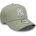 mutsid-kumer-roheline-snapback-e-frame-league-essential-new-york-yankees-mlb-new-era