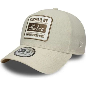 Cap kumer beige snapback E Frame New Era