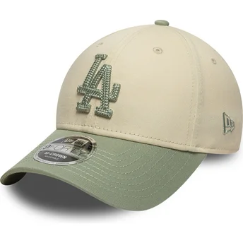 Mütsid kumer beež snapback 9FORTY M-Crown Side Script Los Angeles Dodgers MLB New Era