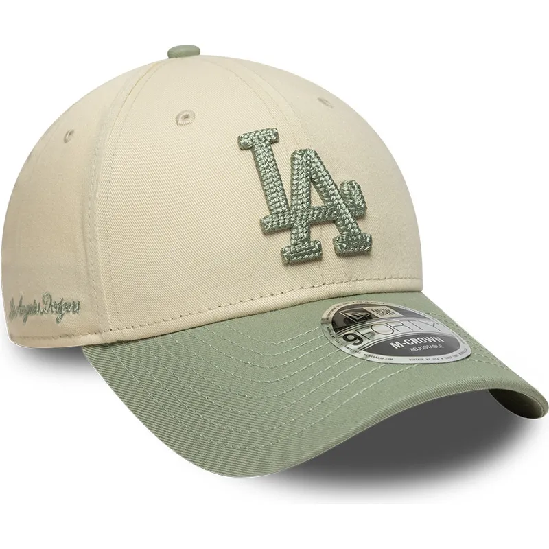 mutsid-kumer-beez-snapback-9forty-m-crown-side-script-los-angeles-dodgers-mlb-new-era