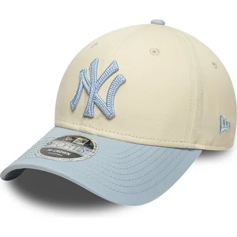 Mütsid kumer beež snapback 9FORTY M-Crown Side Script New York Yankees MLB New Era