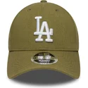 mutsid-kumer-roheline-snapback-9forty-m-crown-linen-los-angeles-dodgers-mlb-new-era