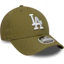 mutsid-kumer-roheline-snapback-9forty-m-crown-linen-los-angeles-dodgers-mlb-new-era