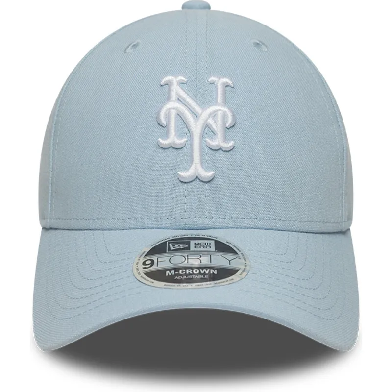 mutsid-kumer-sinine-snapback-9forty-m-crown-linen-new-york-mets-mlb-new-era