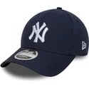mutsid-kumer-meresinine-snapback-9forty-m-crown-linen-new-york-yankees-mlb-new-era