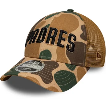 Cap kumer camouflage snapback 9FORTY M-Crown Wordmark San Diego Padres MLB New Era