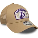 mutsid-kumer-veok-beez-snapback-9forty-m-crown-a-frame-los-angeles-lakers-nba-new-era
