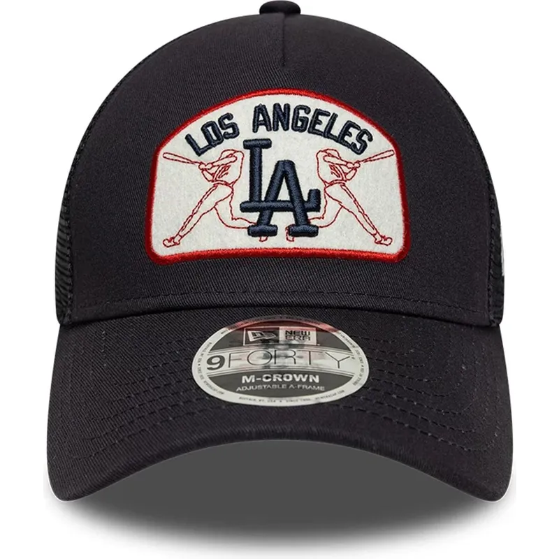 mutsid-kumer-meresinine-snapback-9forty-m-crown-a-frame-los-angeles-dodgers-mlb-new-era