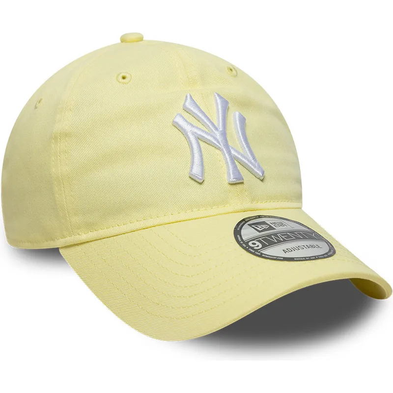 mutsid-kumer-kollane-reguleeritav-9twenty-league-essential-new-york-yankees-mlb-new-era