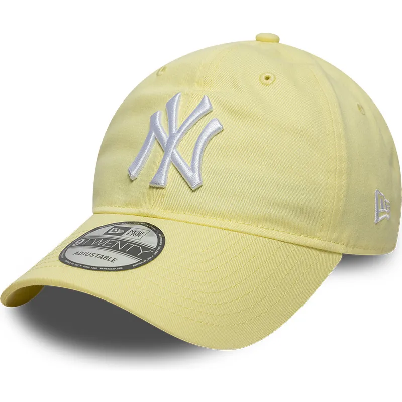 mutsid-kumer-kollane-reguleeritav-9twenty-league-essential-new-york-yankees-mlb-new-era