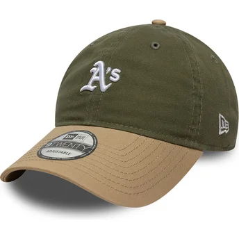 Mütsid kumer mitmevärviline reguleeritav 9TWENTY Mini Washed Contrast Oakland Athletics MLB New Era
