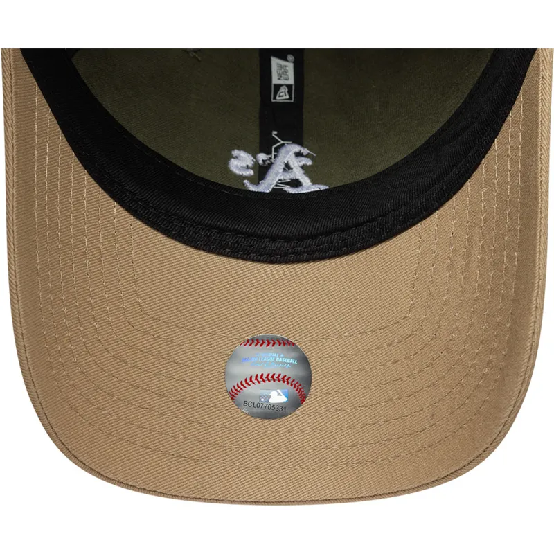 mutsid-kumer-mitmevarviline-reguleeritav-9twenty-mini-washed-contrast-oakland-athletics-mlb-new-era