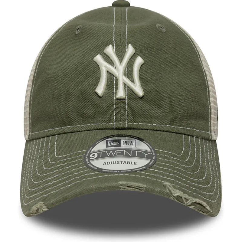 mutsid-kumer-roheline-reguleeritav-9twenty-cotton-canv-new-york-yankees-mlb-new-era