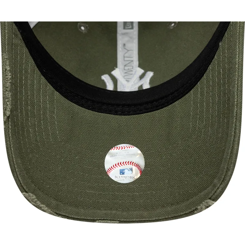 mutsid-kumer-roheline-reguleeritav-9twenty-cotton-canv-new-york-yankees-mlb-new-era