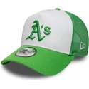 cap-kumer-green-snapback-a-frame-league-essential-oakland-athletics-mlb-new-era