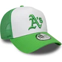 cap-kumer-green-snapback-a-frame-league-essential-oakland-athletics-mlb-new-era