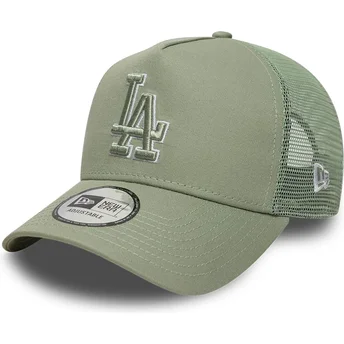 Mütsid kumer roheline snapback A Frame Outline Los Angeles Dodgers MLB New Era