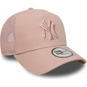 mutsid-kumer-roosa-snapback-a-frame-outline-new-york-yankees-mlb-new-era