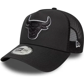 Mütsid kumer must snapback A Frame Outline Chicago Bulls NBA New Era