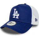 cap-kumer-blue-snapback-a-frame-side-patch-los-angeles-dodgers-mlb-new-era