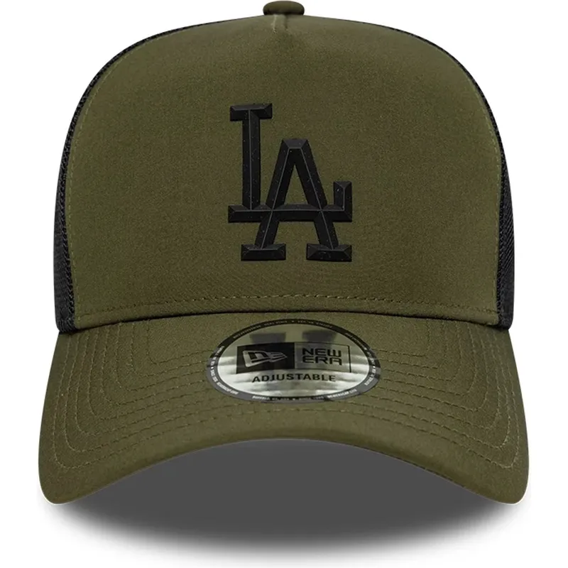 new-era-black-logo-a-frame-sport-los-angeles-dodgers-mlb-green-trucker-hat