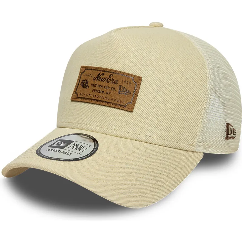 mutsid-kumer-beez-snapback-a-frame-denim-leather-patch-new-era