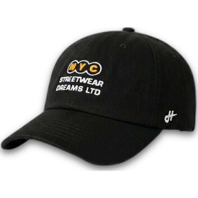 cap-kumer-black-adjustable-strap-the-90s-homenage