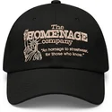 homenage-curved-brim-statue-just-kids-the-90s-black-adjustable-cap