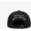 homenage-curved-brim-records-music-shapes-identity-the-90s-black-adjustable-cap