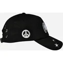 homenage-curved-brim-music-world-music-shapes-identity-the-90s-black-adjustable-cap