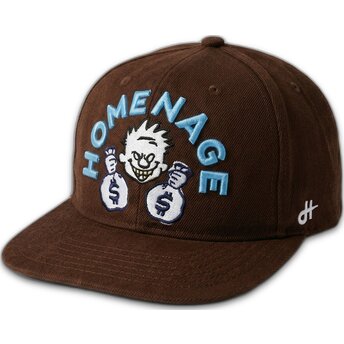 Mütsid lame pruun snapback Money Music Shapes Identity The Snap Homenage